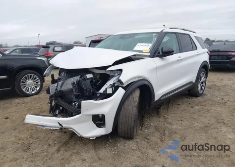 2025 Ford Explorer Platinum из США, поврежденный, VIN 1FMWK8HC8SGA70630